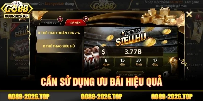 Cập nhật và sử dụng ưu đãi hiệu quả cho người mới.