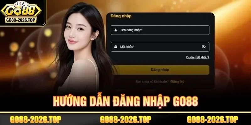 Đăng nhập GO88 đơn giản từ hướng dẫn của nhà cái.
