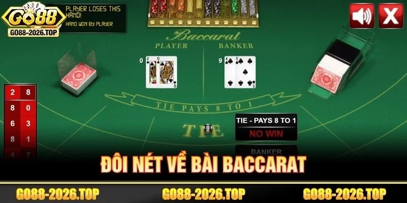 Tìm hiểu bao quát về game cược đình đám tại GO88 - Baccarat.
