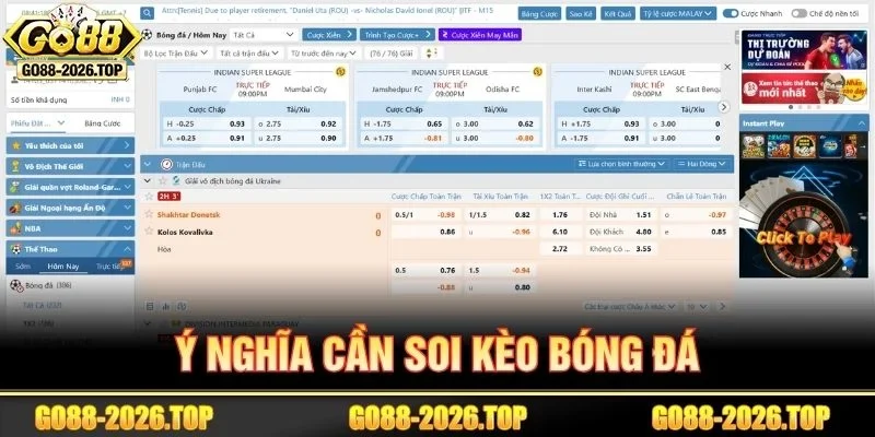 Kèo bóng đá là yếu tố cơ bản xác định vé cược cá độ.