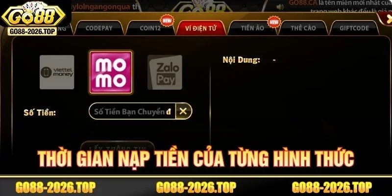 Giải mã thời gian nạp cược của từng hình thức.